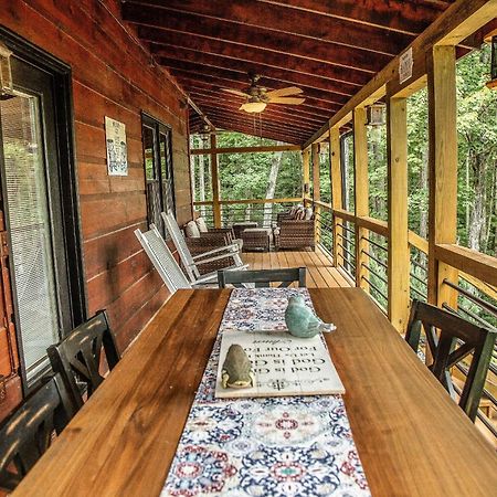 Adore The Smores Rustic Mountain Charm Outdoor Spaces And A Cozy Hot Tub บลูริดจ์ ภายนอก รูปภาพ