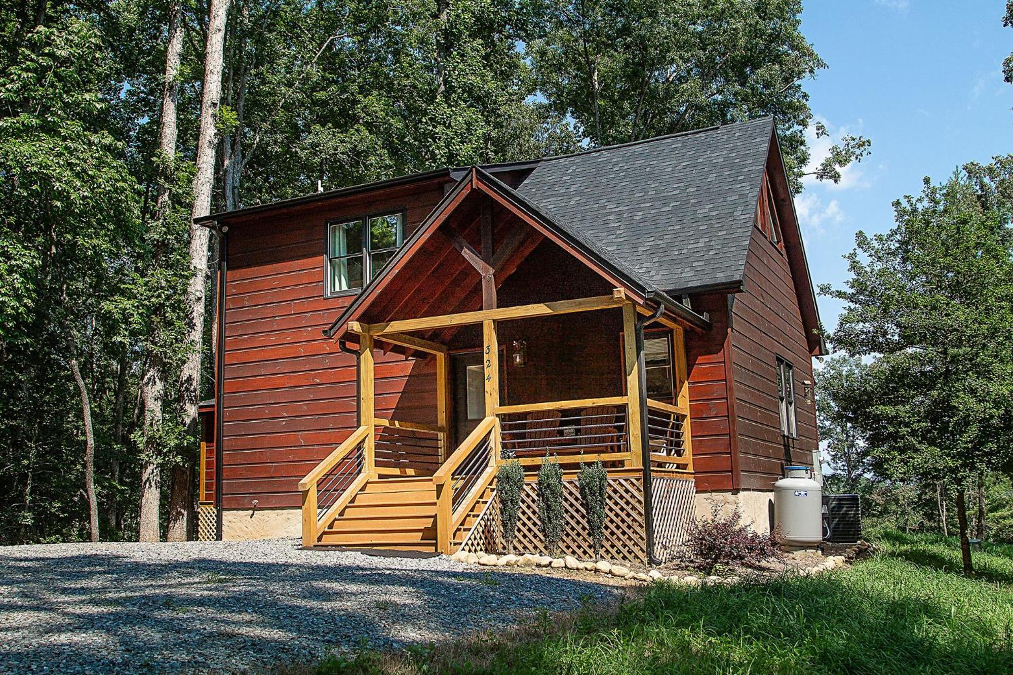 Adore The Smores Rustic Mountain Charm Outdoor Spaces And A Cozy Hot Tub บลูริดจ์ ภายนอก รูปภาพ