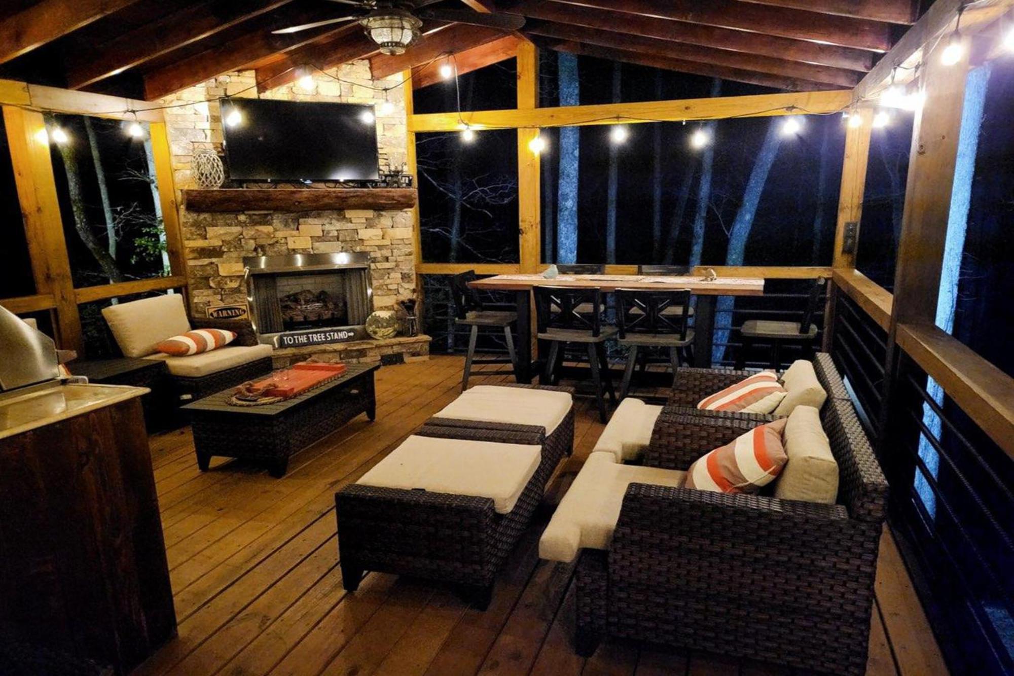 Adore The Smores Rustic Mountain Charm Outdoor Spaces And A Cozy Hot Tub บลูริดจ์ ภายนอก รูปภาพ