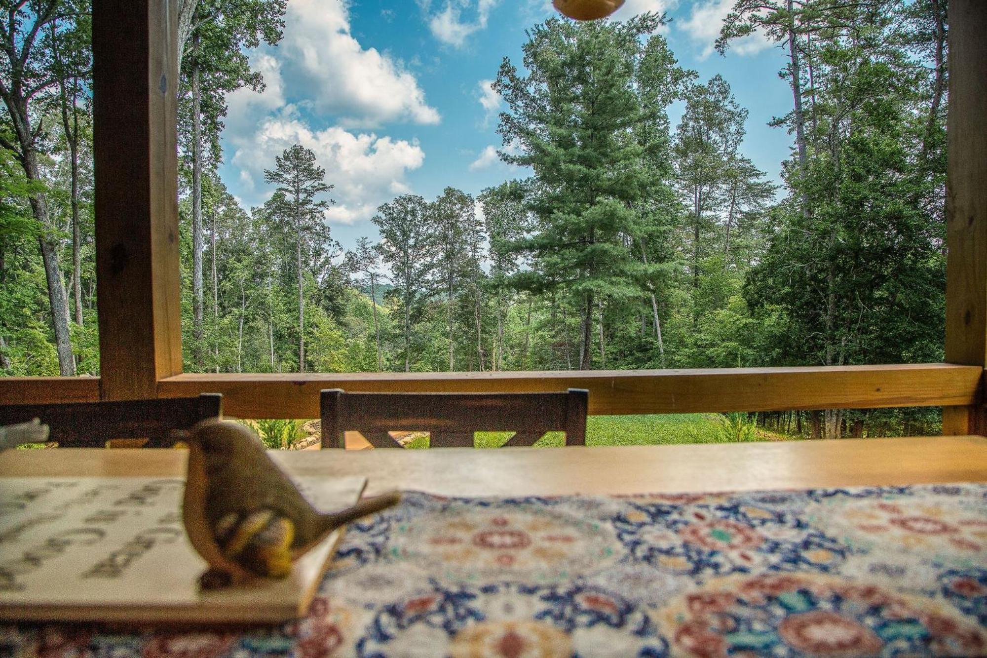 Adore The Smores Rustic Mountain Charm Outdoor Spaces And A Cozy Hot Tub บลูริดจ์ ภายนอก รูปภาพ